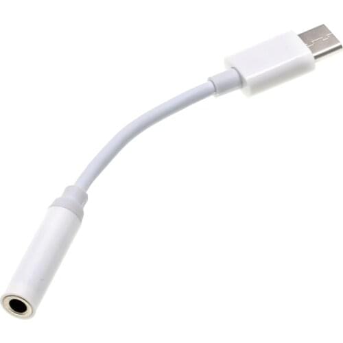 Type C 3.1 to 3.5mm Stereo Earphone Audio Adaptor Cable Cord Type C USB Cable Headphone Adapter Cell Phone Accessories 300pcs