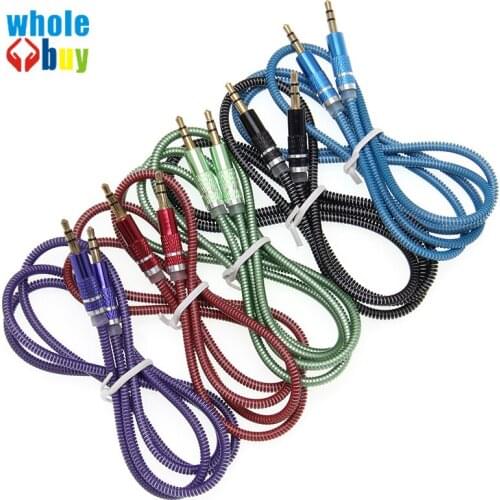 High quality Jack Audio Cable 3.5mm Speaker Line Aux Cable for iPhone Samsung galaxy Car Headphone Xiaomi Audio Jack 200pcs/lot