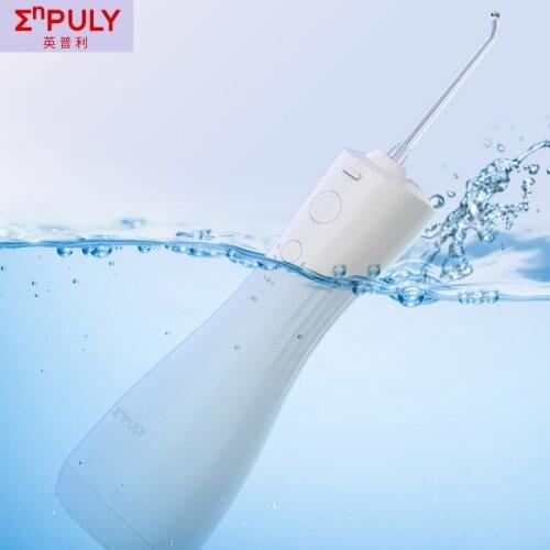 Youpin ENPULY Oral Irrigator 250ml Water Tank Electric Dental Water Jet 6 Mode IPX7 Waterproof Mini Portable Teeth Cleaner