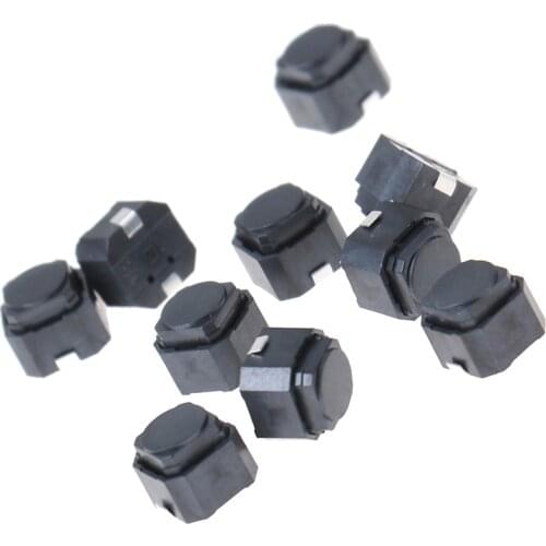 10Pcs/lot Height 5mm Silent Tact Switch 6*6*5mm Smd Silicone Button Switch Touch Switch