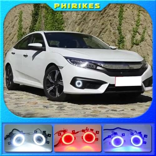 2Pcs LED Side Marker Lights Turn Signal Lamp Daytime Running Light DRL For HONDA CIVIC 2016-2020