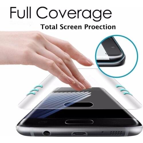 3D Curved Full Cover tempered Glass For Samsung S10 S9 S8 plus S7 S6 Edge Plus Note 8 With Retail Packaging