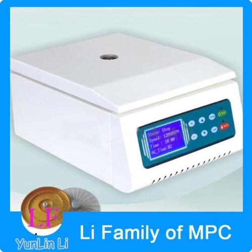 110V/220V Capillary Centrifuge 12000RPM Hematocrit Centrifuge 24 Capillary Blood Centrifuge AC 110 / 220V 50 / 60Hz 2A TG12-W