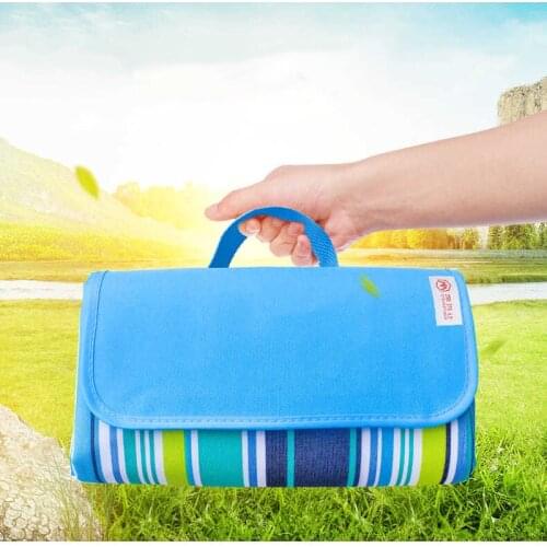 Camping Mat Picnic mats Outdoor Beach tent Mat Blanket children Plaid Baby rug Moisture-proof pad