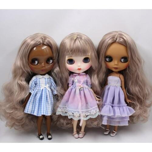 ICY DBS Blyth Doll No.1049/3227 Blonde mix purple hair 1/6 bjd ob24 anime girl