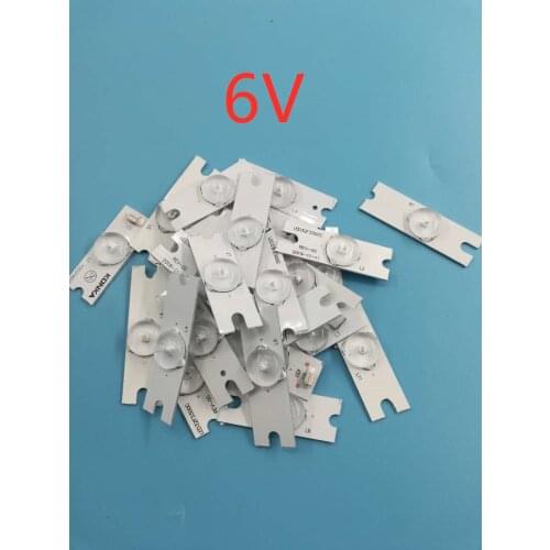 30Pcs/Lot 3V 6V SMD Lamp Beads With Optical Lens Fliter For 32-65 Inch LED TV Repair led light strip parts accessories