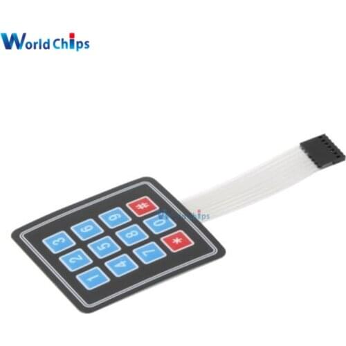 Diymore 3*4 4x3 Matrix Array/Matrix Keyboard 12 Key Membrane Switch Keypad For Arduino