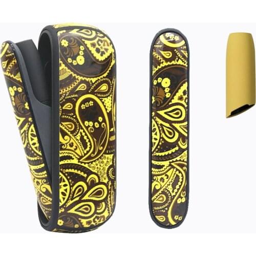 Fashion 1 Soft Case + 1 Side Cover + 1 Cap For IQOS 3 Duo Holder Pouch For IQOS 3.0 Carrying Case Protective Accessories