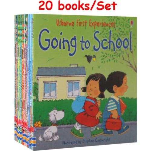 20 Books/12Books for 1 Set Kids Usborne Story Picture Books Farmyard Tales Baby Famous English Book Children Educational 15x15CM