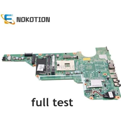 NOKOTION 680568-501 680568-001 Laptop Motherboard For HP Pavilion G4 G6 G7-2000 G6-2000 G4-2000 Main board DA0R33MB6E0 works