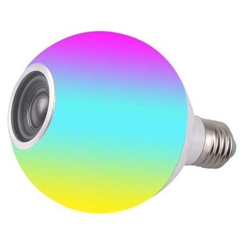 2020 New LED Bluetooth music bulb intelligent colorful Bluetooth speaker bulb lamp wireless remote control music lamp