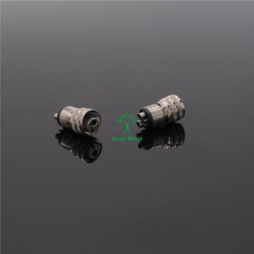 New 2 PCS Dental Handpiece Tubing Change Adapter (From M4 to B2)