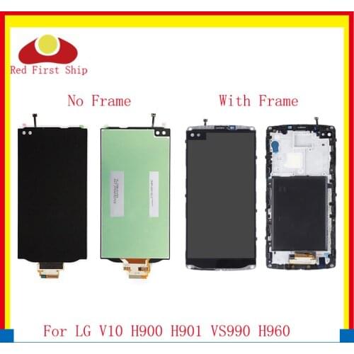 ORIGINAL 5.7'' For LG V10 LCD Display Touch Screen Digitizer Assembly With Frame H960 H968 H900 VS990 LCD Complete OEM