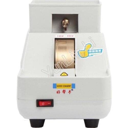 Manual Lens Edger Double Wheel Holder Hand Mill Optical Processing Grinder Rough & Fine & V Shape Grinding Machine CP-7-35WV