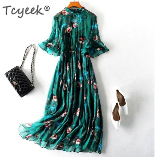 Tcyeek Summer Dresses With Print