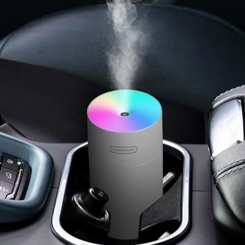 Colorful Cup USB Air Humidifier Mini Aroma Water Diffuser LED Light Car Aroma Humidificador Ultrasonic Cool Mist Maker Fogger