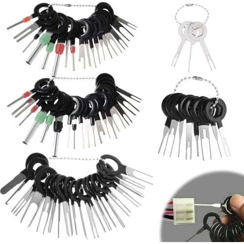 73pcs Car Terminal Removal Tool Puller Auto Set Motorist Kit Automotive Repair Tool Stylus Wire Crimp Pin Extractor