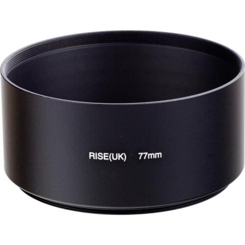 77mm Professional Telephoto Metal Lens Hood for Canon Nikon Sony Leica Olympus Pentax
