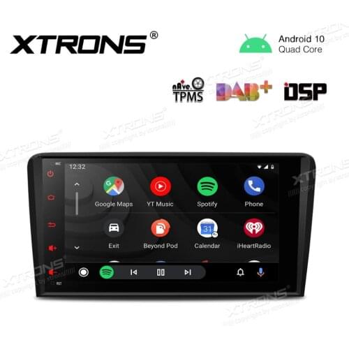 8" Android 10.0 Car Multimedia Navigation GPS Radio for Audi A3 2003-2012 & S3 2006-2012 & RS3 2011-2012 with Built-in DSP