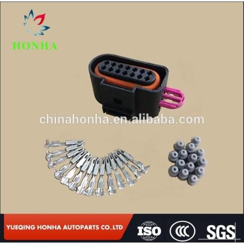 Freeshipping 5/10/20 pcs 14-pin automotive waterproof connector for seat plug harness connector