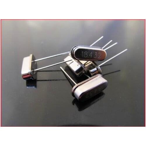 Free Shipping!! 5pcs 18.432M / 18.432MHZ crystal / HC-49S / passive line /Electronic Component