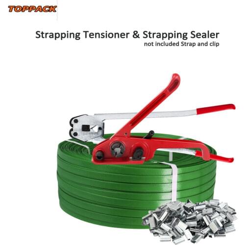 Free Shipping! SD330 Hand strapping tools for Polyester strip ,manual strapping tensioner+sealer for 19MM PP/PET Strap