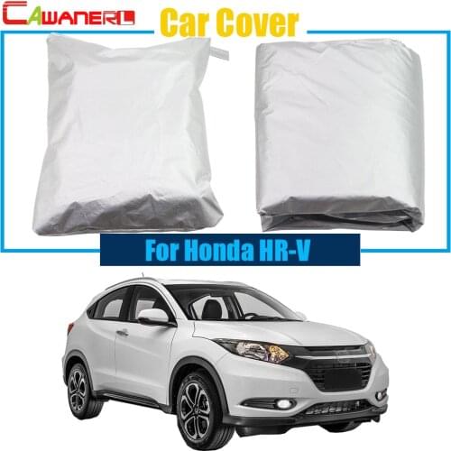 Cawanerl Full Car Cover Auto UV Anti Cover Sun Snow Rain Resistant Protection Cover Dustproof For Honda HR-V HRV