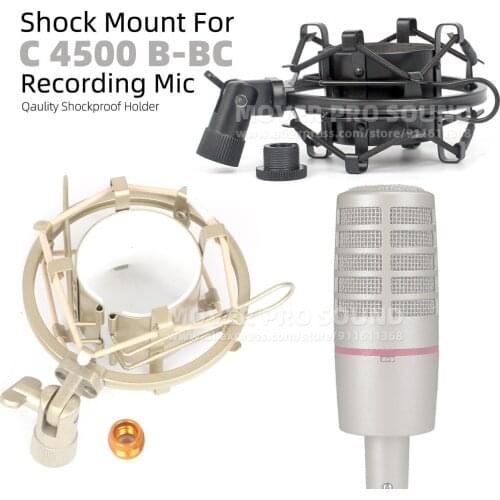 Spider Microphone Stand Holder Anti Vibration Suspension Mike Clip For AKG C4500B C4500 B-BC C 4500 B 4500B BC Mic Shock Mount