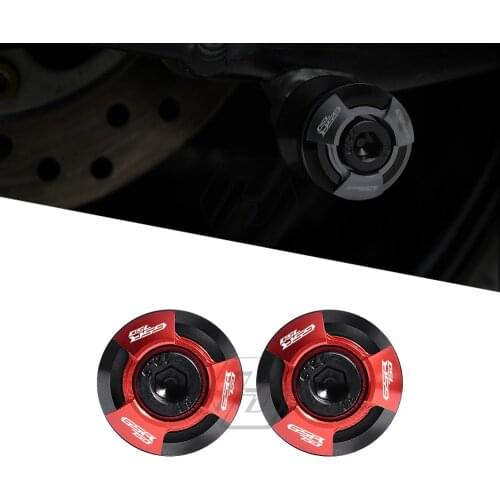 CNC Aluminum Motorcycle Spools Slider Stand Screws Case for Suzuki GSR750 2011-2016
