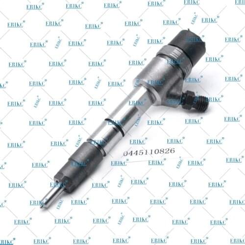 ERIKC 0445110826 Fuel System Common Rail Nozzle 0445 110 826 Diesel Full Injector Set 0 445 110 826