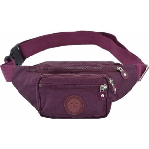 LD19 Crinkle For Men Women Water Resistant Large Hiking Waist Bag