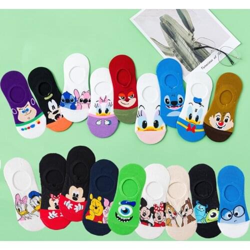 Summer Cartoon Cotton Thin Women Boat Socks Creative Casual Funny Animals Socks for Female Cute Kawayi Girls New