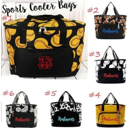 Summer Cooler Bag New Casual Large Capacity Print Insulated Folding Bags Keep Cold Tote For Beach Picnic Camping Travel Sports