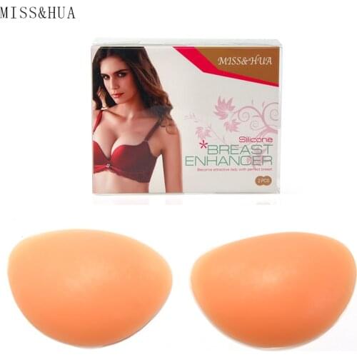Hot Selling Silicone Fake Breasts Teardrop-Shaped Soft Pads Full Ladies False Boobs Boobs Breast Enhancer
