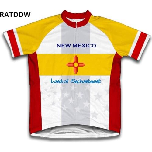 New Mexico Cycling Jersey For Men Women maillot ciclismo bike clothes clothing sportwear Ropa Ciclismo