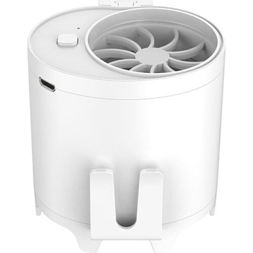 New 4 In 1 USB Charging Portable Outdoor Cooling Fan Mobile Mini Waist-mounted Air Conditioner Personal Space Cooler Home Care