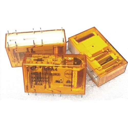 HOT NEW 48V relay HFA4-48-3H1DTG HFA4 48 3H1DTG HFA4483H1DTG 48-3H1DTG 483H1DTG three open and one closed 48VDC DC48V 48V 10PIN