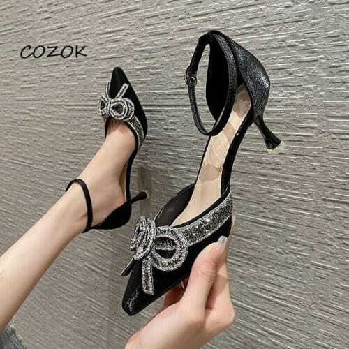 Crystal Sandals for Women 2021 Party Night Luxury Fashion Woman Shoes Sexy Shoes Women