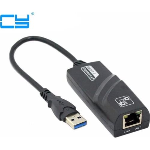 USB 3.0 to 1000M Gigabit Ethernet Network LAN Adapter for Apple Macbook Air & Laptop PC windows 8 win7