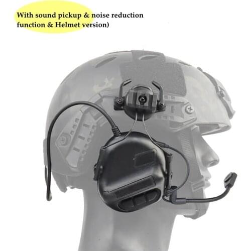 Tactical Headsets With sound pickup & noise reduction function & Helmet version 5th Generation Headset For Outdoor CS War Game