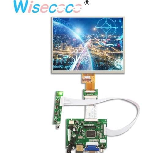 /VGA/AV Controller Driver Board+8 inch HE080IA-01D 1024*768 IPS high-definition LCD Display For Raspberry Pi 3B 2 1 DIY