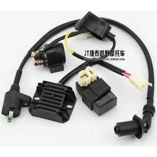 High Performance rectifier votage regulator CDI Ignition Coil Spark Plug Fit for chinese taizhou Gy6 150cc 125cc 50cc Scooter