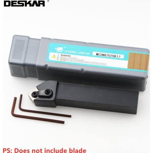 1PC DESKAR Toolholder MCSNR3232P12 MCSNL3232P12 MCSNR3232P16 MCSNL3232P16 CNC Lathe Cutting Tools Turning Tool Arbor For CNMG