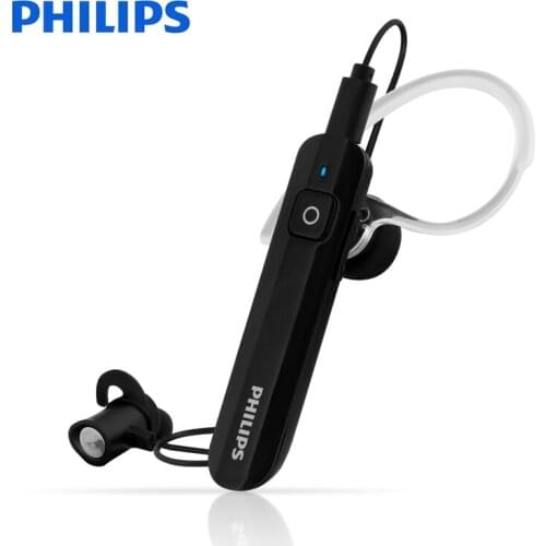 100% Original Philips SHB1633 Ear Hook Wireless Bluetooth Earphone with Bluetooth 4.0 Lithium Battery for Samsung Xiaomi iphone
