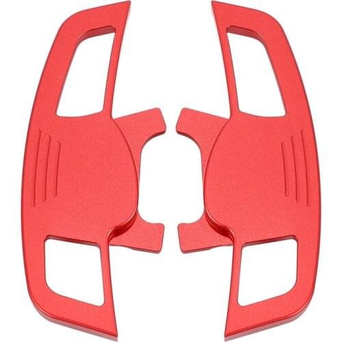 2X Car Steering Wheel Paddle Shift Extend Shifter For GOLF-R GTD GTE MK7 7-POLO Scirocco 2013-2018