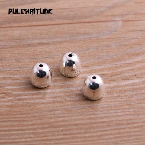 20pcs 9*10*10mm Retro Bead Caps Charm Hollow Pendants Jewelry Accessories DIY Receptacle Charms