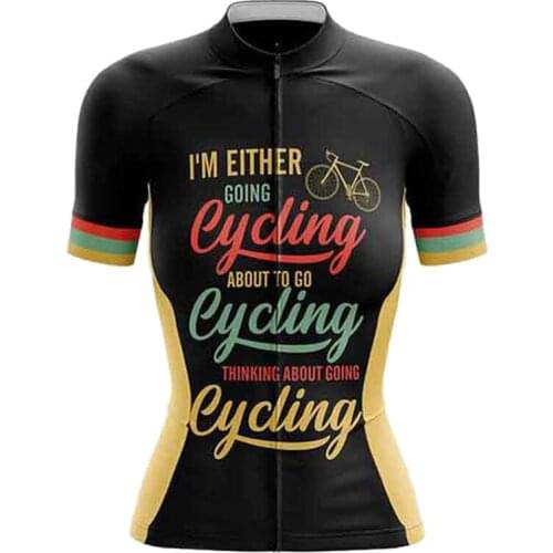 2021 Summer Woman Cycling Clothes Quick Dry Short Sleeve Top Mtb Uniform Bicycle Team Road Bike Jerseys Camisa Ciclismo Feminina