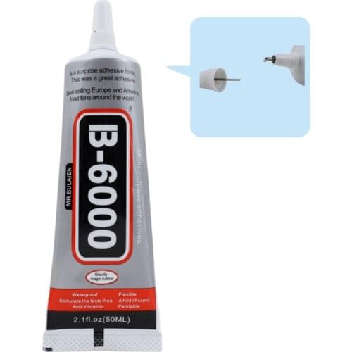 50ML Bulaien B6000 Glue Crystal Ornaments Glass Mobile Phone Other Decorations For Multipurpose Transparent Adhesives