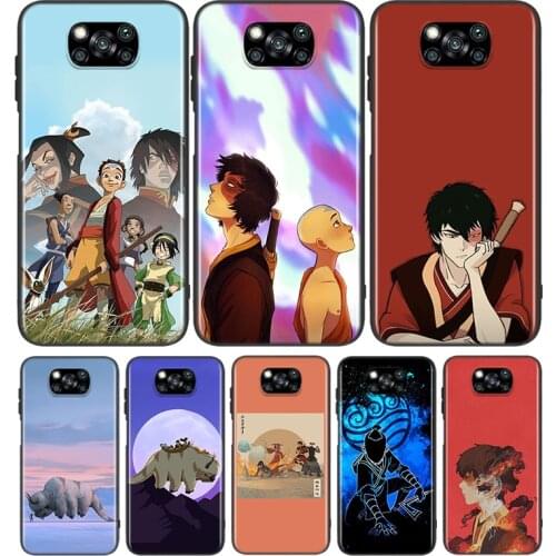 Avatar The Last Airbender For Xiaomi Poco X3 NFC M2 X2 F2 C3 M3 Pocophone F1 Pro Mi Play Mix 3 A2 A1 6 5 lite Phone Case