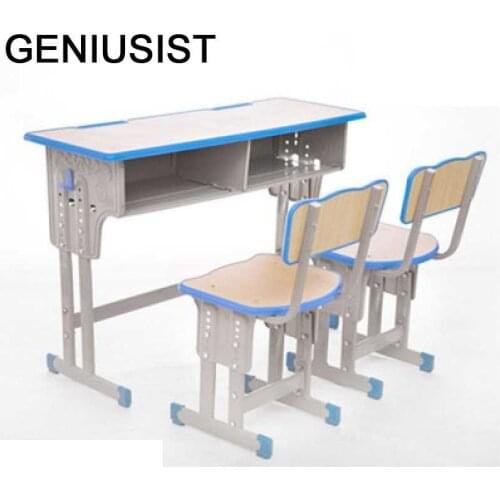 Toddler Scrivania Tavolo Bambini Cocuk Masasi and Chair Mesa De Estudo Adjustable Bureau Enfant Kinder for Study Kids Table